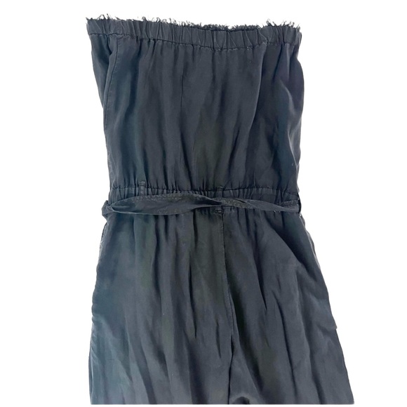 Cloth & Stone Black Stretchy Strapless Romper Jumpsuit Size Medium - Picture 3 of 6
